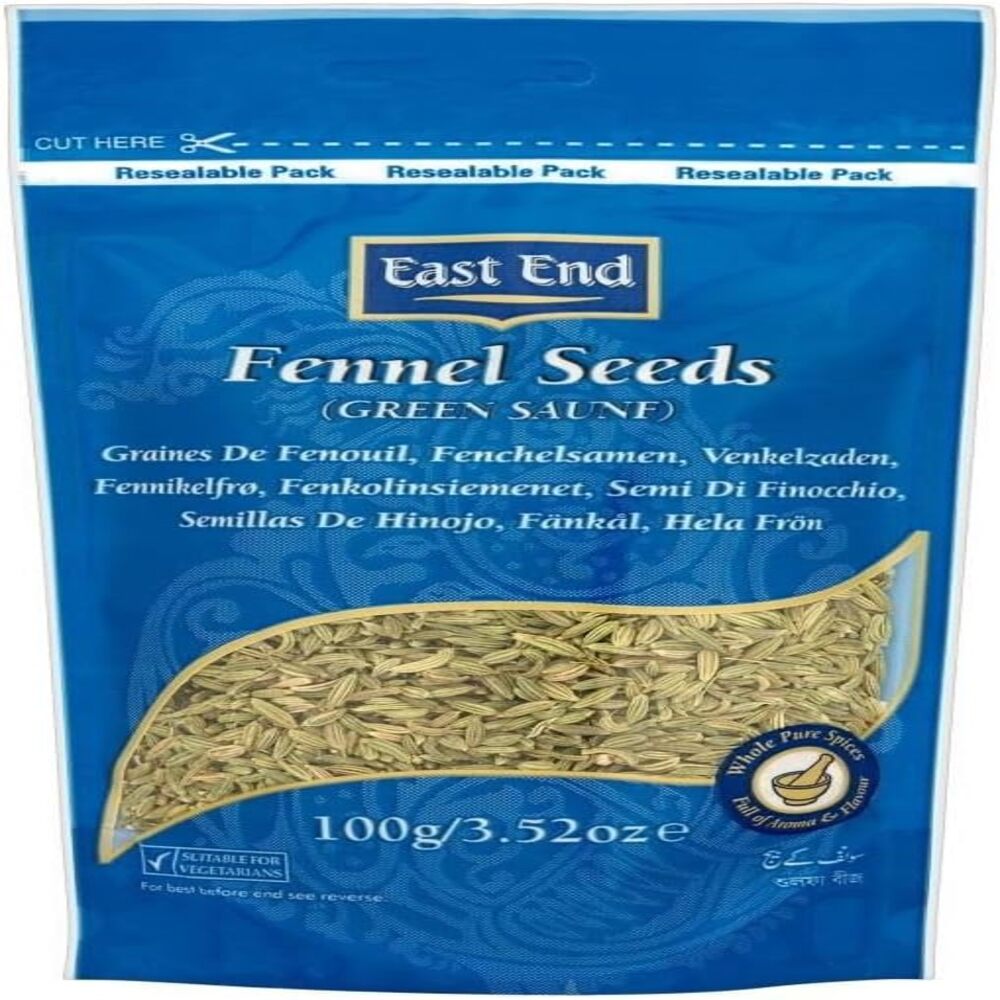 East End EG Fennel Seeds (Green Saunf)