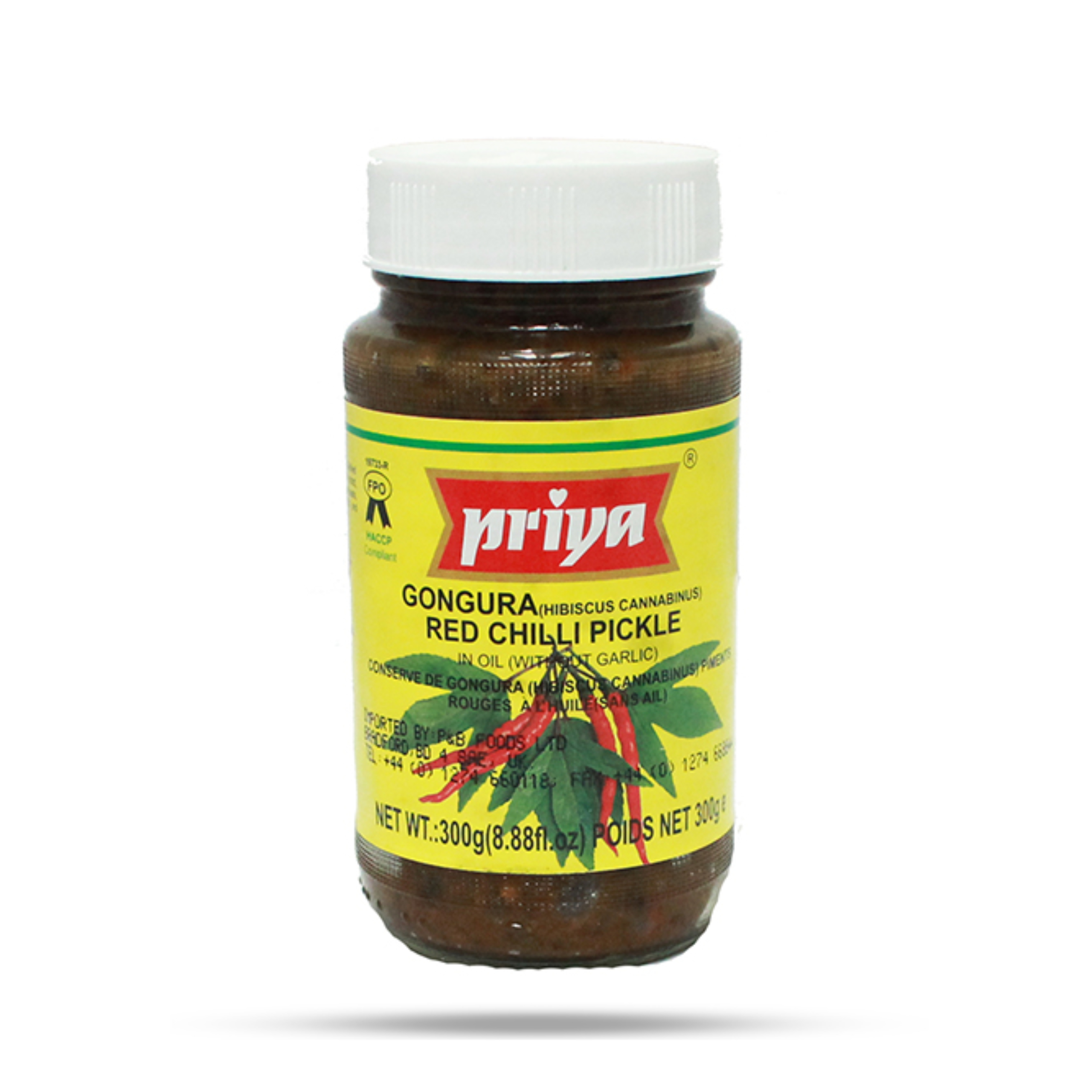 Priya Gongura Red Chilli Pickle