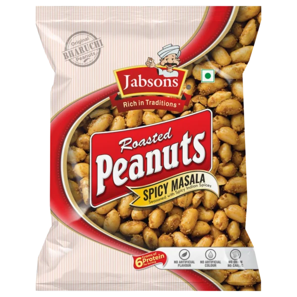 Jabsons Roasted Peanuts Spicy Masala