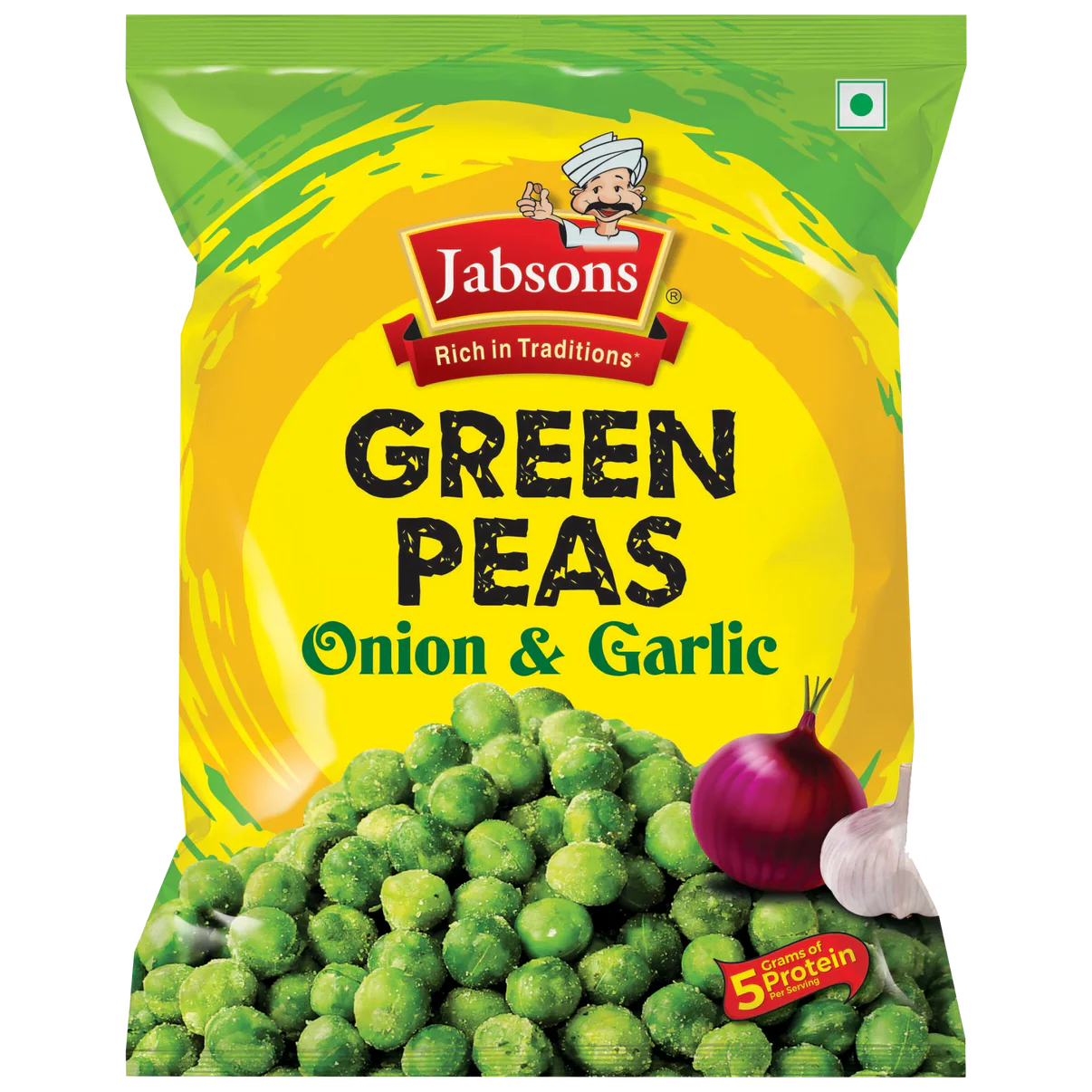 Jabsons Green Peas Onion & Garlic