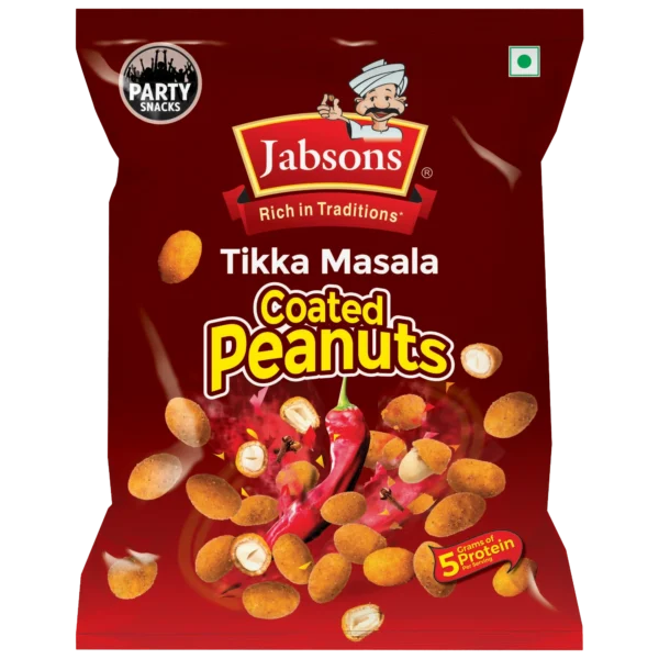 Jabsons Tikka Masala Coated Peanuts - Image 2
