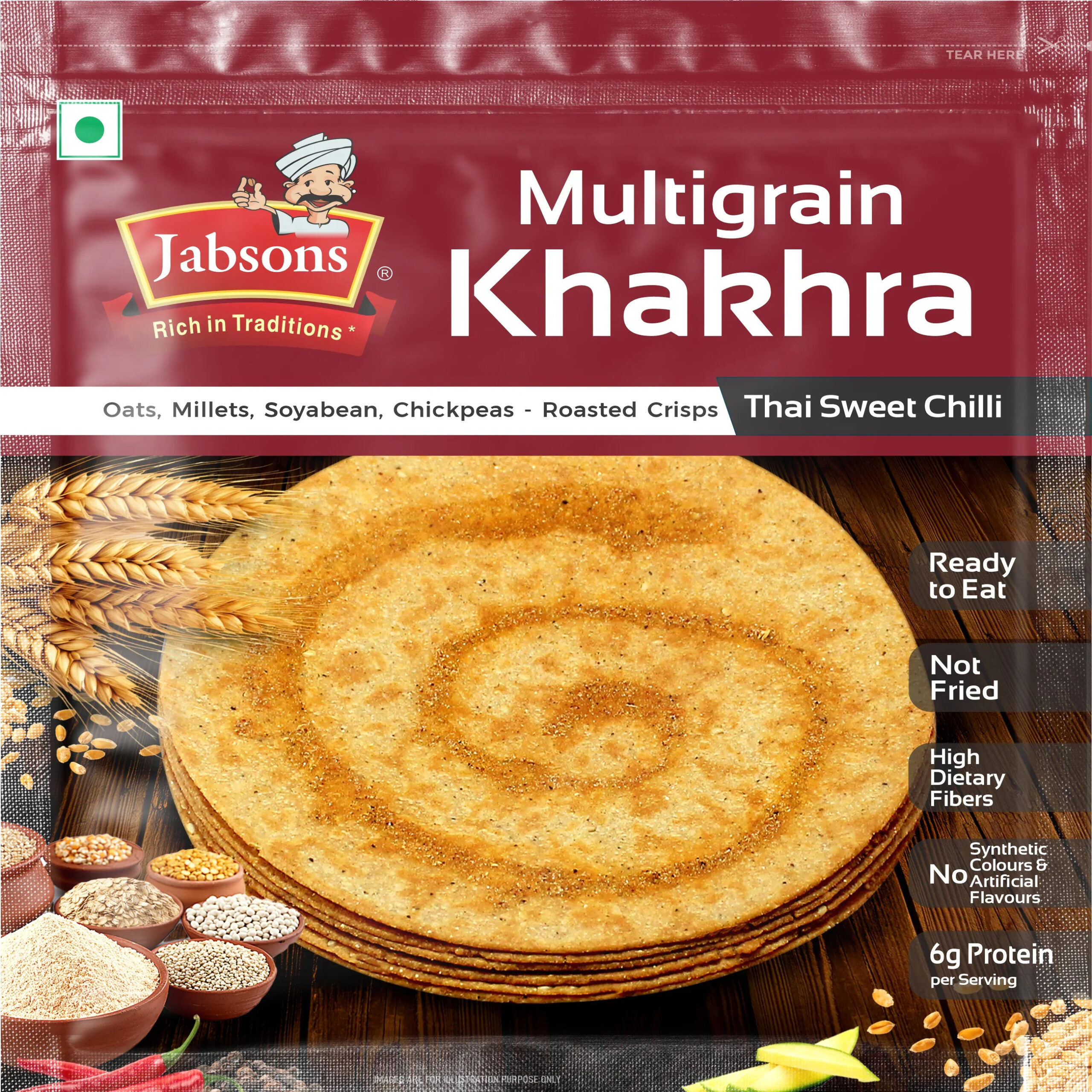 Jabsons Khakhra Multigrain