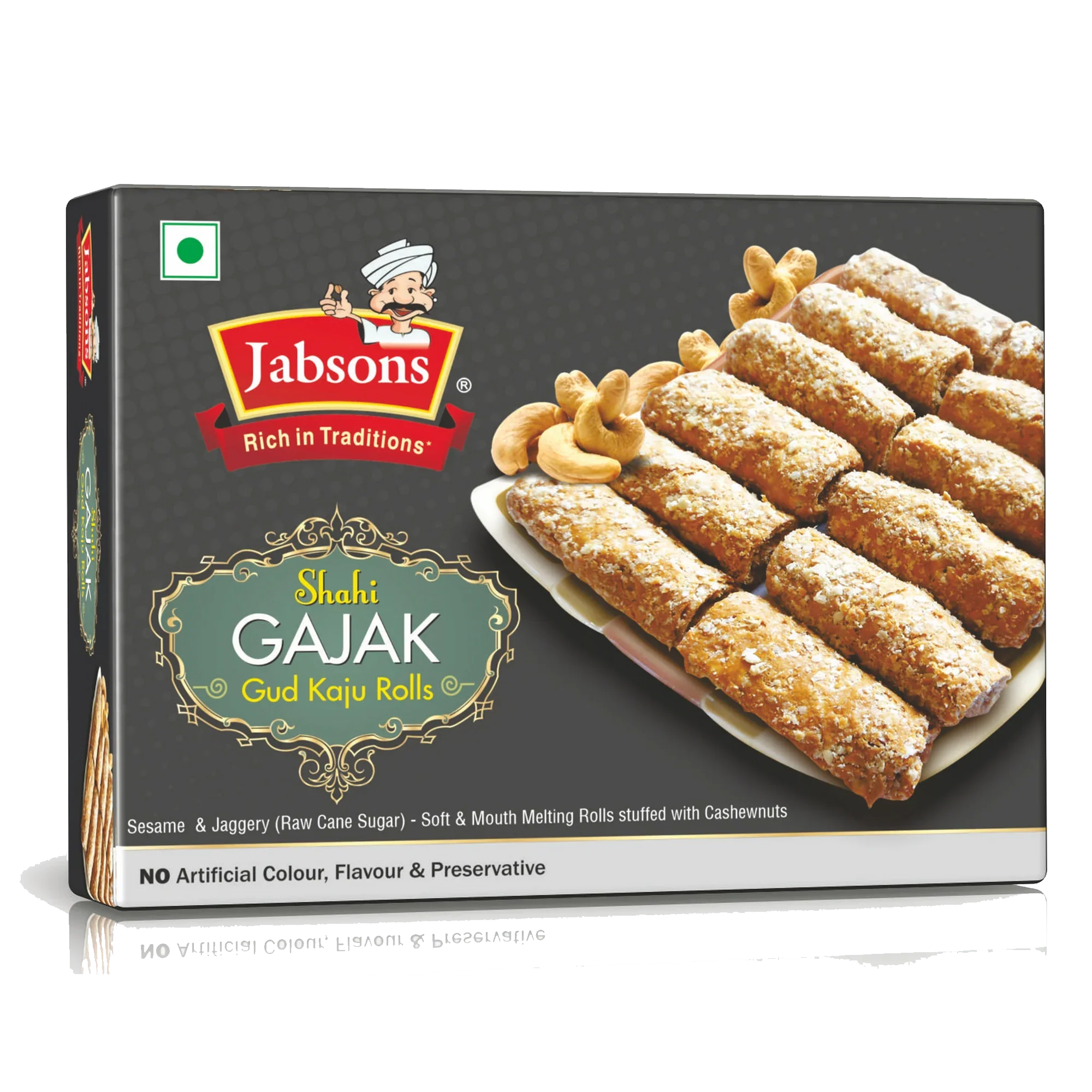Jabsons Shahi Gud Kaju Roll