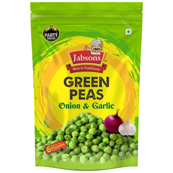 Jabsons Green Peas Onion & Garlic - Image 2