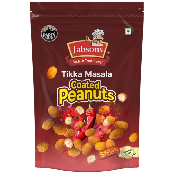 Jabsons Tikka Masala Coated Peanuts