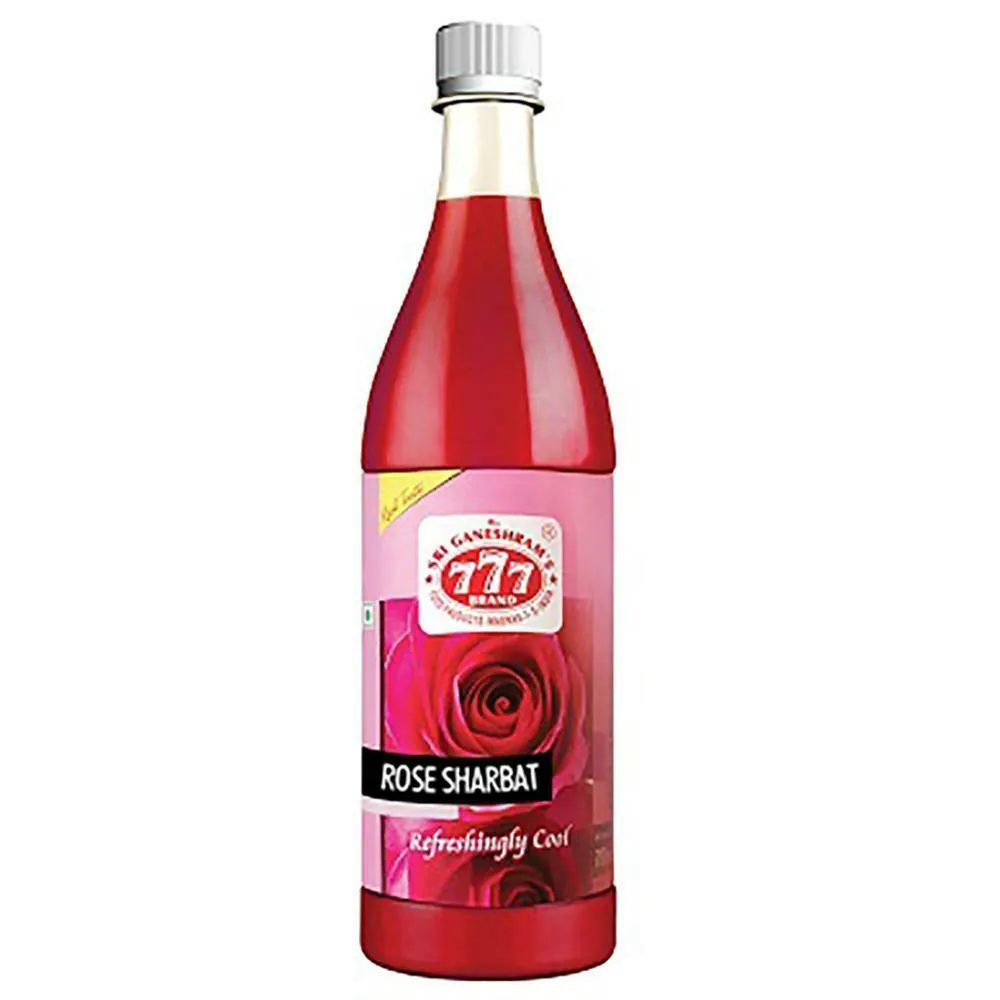777 Rose Syrup Sherbet