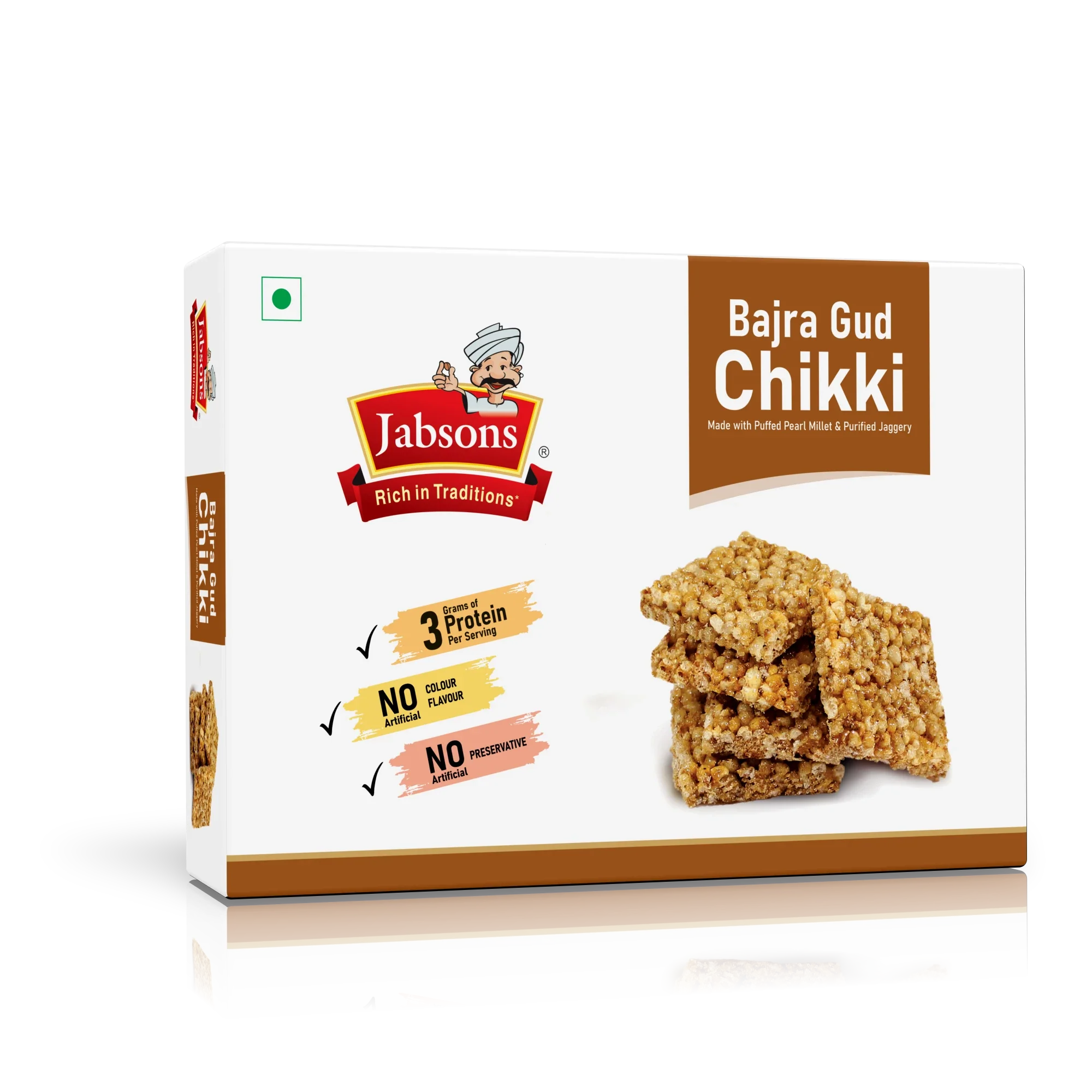 Jabsons Bajra Gud Chikki