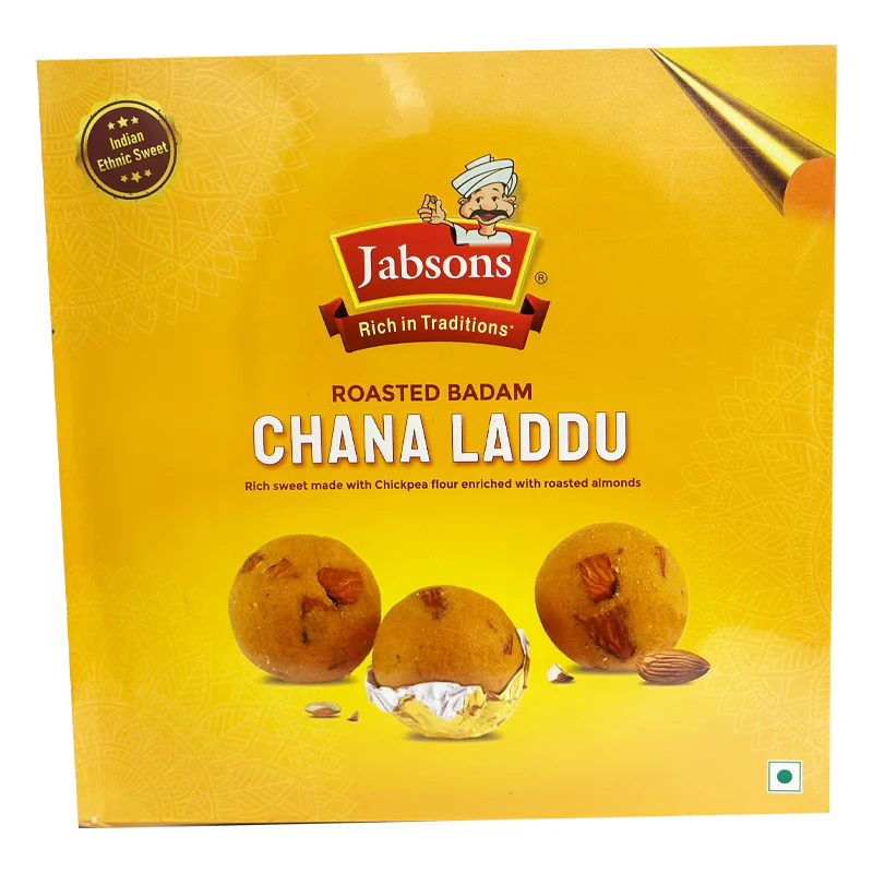 Jabsons Roasted Badam Chana Laddu