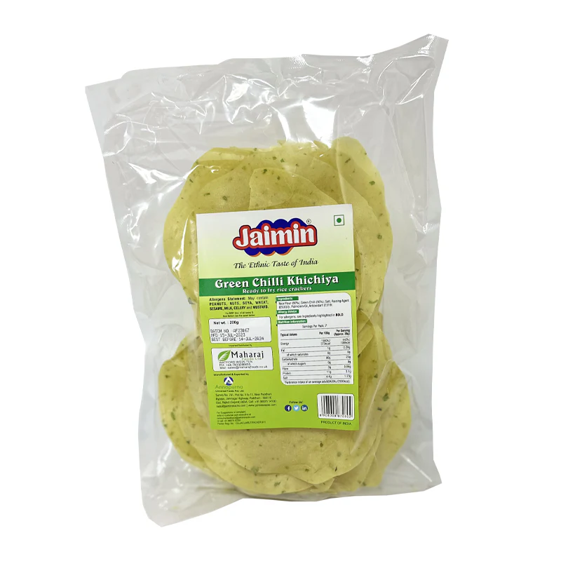 Jaimin Green Chilli Khichiya