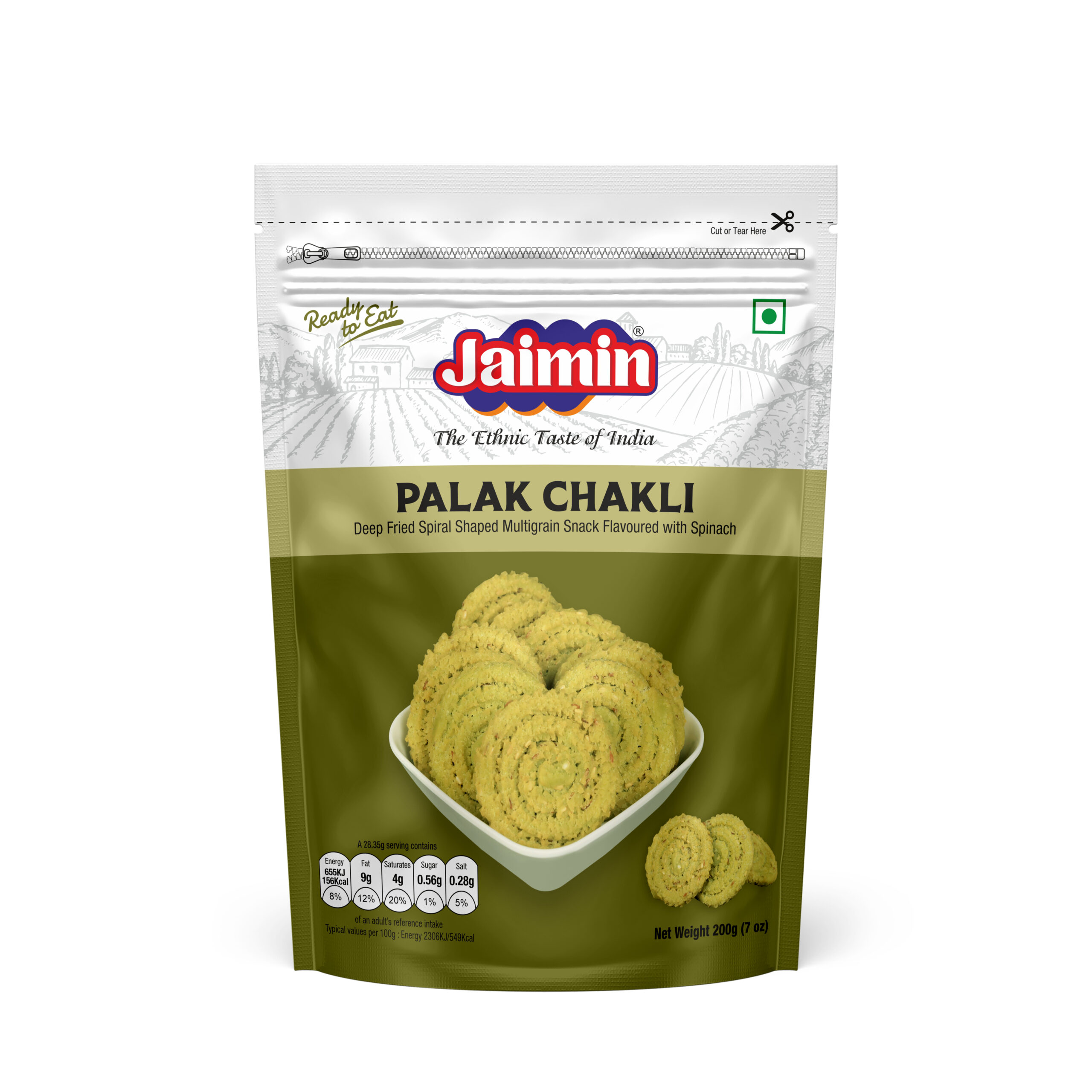 Jaimin Palak Chakli
