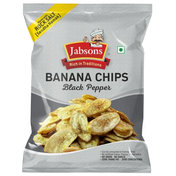 Jabsons Banana Chips Black Pepper