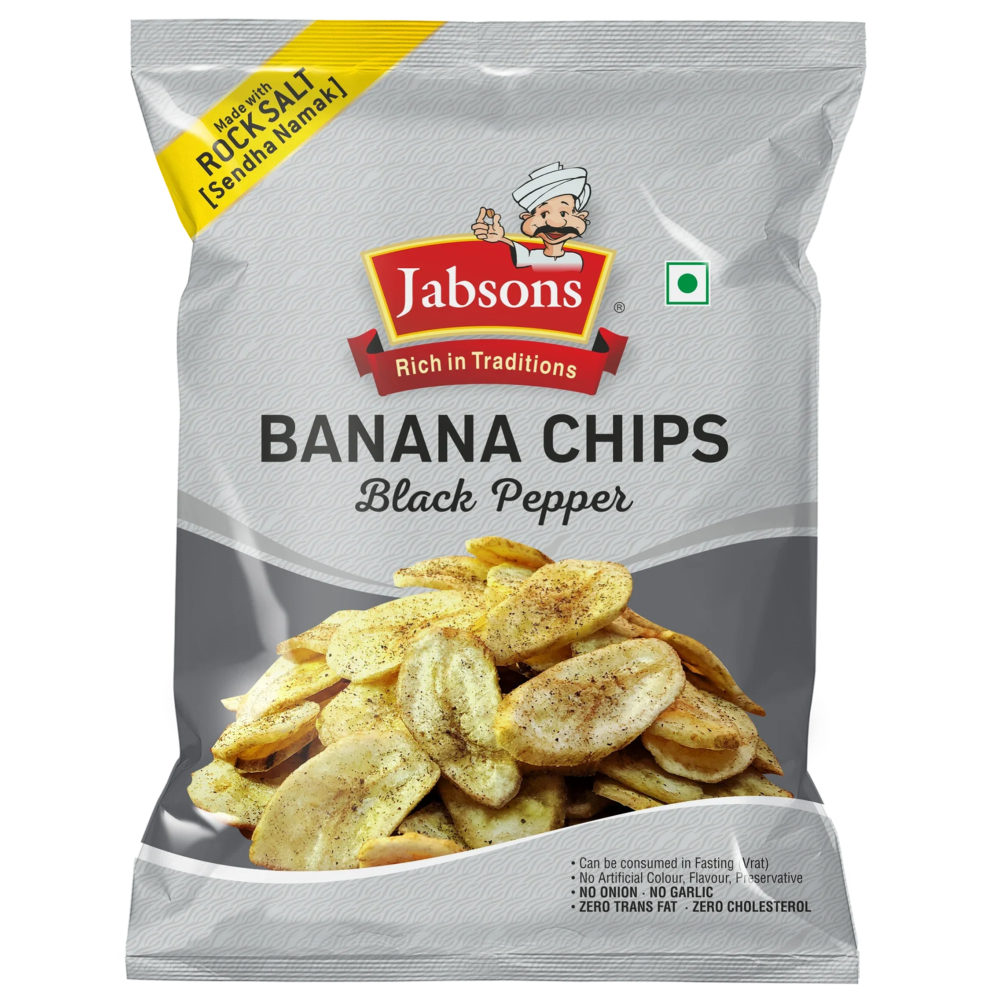 Jabsons Banana Chips Black Pepper