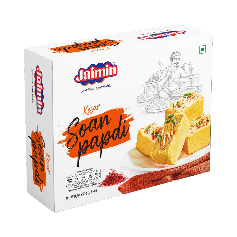Jaimin Soan Papdi Kesar