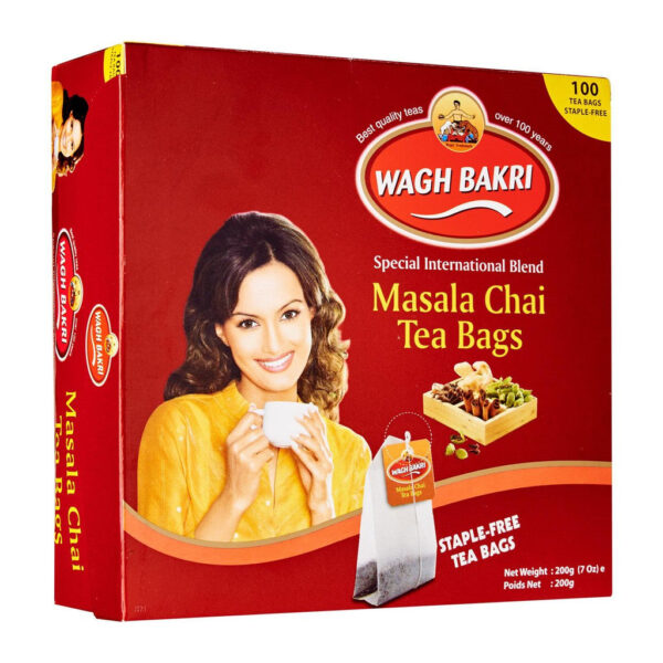 Wagh Bakri Masala Chai Tea Bags