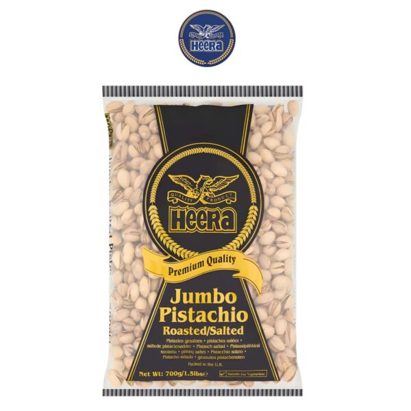 Heera Almonds Jumbo Pistachio Roasted/Salted