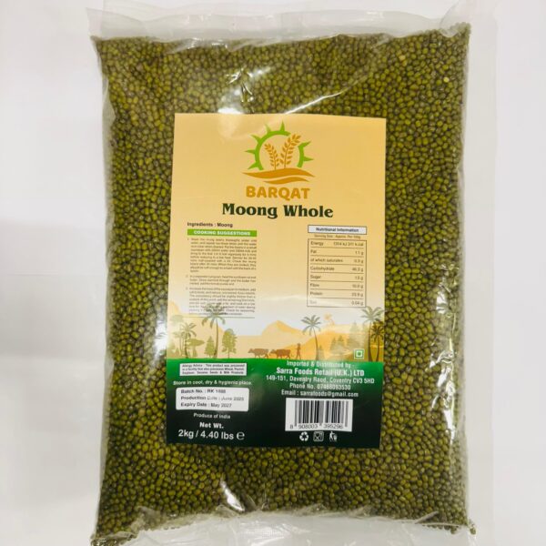 BARQAT Moong Whole