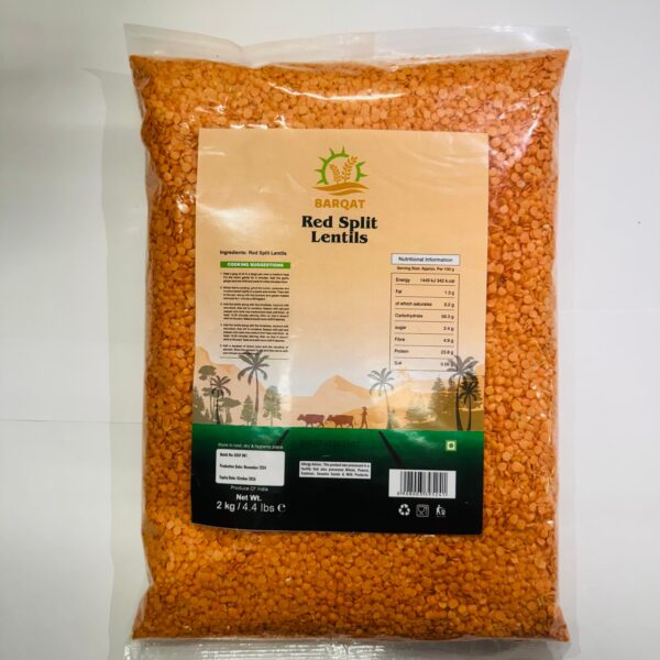 BARQAT Red Split Lentils